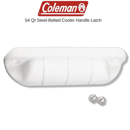 Coleman 54 Qt Steel Belted Cooler Handle Latch (for coolers mfg after '99), White