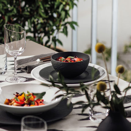 Villeroy & Boch Manufacture Rock Bowl, Black, 650 mL