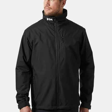 Helly Hansen Men's Crew Midlayer Jacket 2, Black, 4XL
