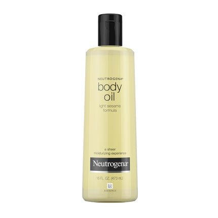 Neutrogena Lightweight Body Oil for Dry Skin, Shee