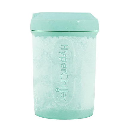 HyperChiller HC1 Patented Iced Coffee/Beverage Cooler, New, Improved,Stronger and More Durable! Ready in One Minute, Reusable for Iced Tea, Wine, Spirits, Alcohol, Juice, 12.5 Oz, Mint
