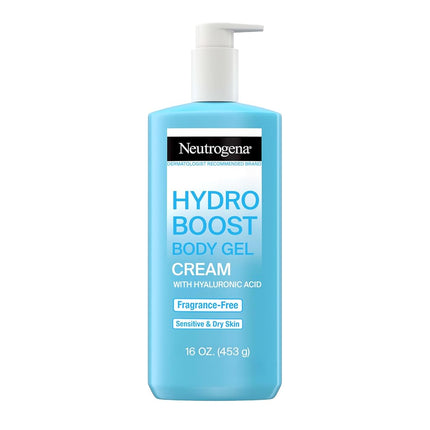 Neutrogena Hydro Boost Crème-gel hydratante pour le corps sans parfum, 473 ml