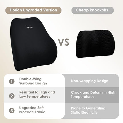 FLORICH Seat Cushion and Lumbar Support Pillow