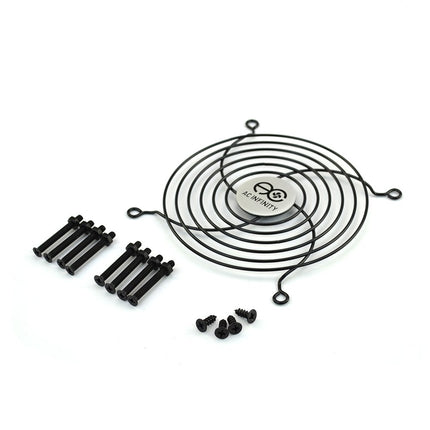 AC Infinity Ventilation Grille, for PC Computer AV Electronic Cabinets, Also mounts one 120mm Fan