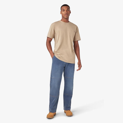 Dickies Men's Heavyweight Heathered Short Sleeve Pocket T-Shirt