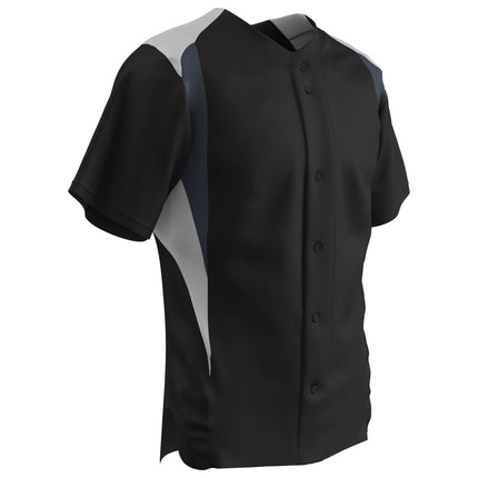 CHAMPRO Men's Standard Bull Pen Full Button Baseba