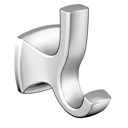Moen YB5103CH Voss Gancho doble para batas, Cromo