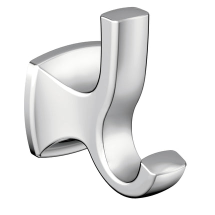 Moen YB5103CH Voss Double Robe Hook, Chrome