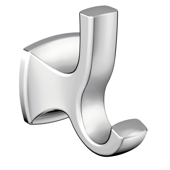 Moen YB5103CH Voss Double Robe Hook, Chrome