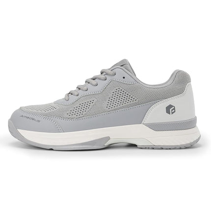 FitVille Mens Wide Tennis Shoes,Breathable Badminton Shoes Cushioning Pickleball Shoes Racquet Sport Shoes|Arch Support & Wide Toe Box & Slip-Resistant