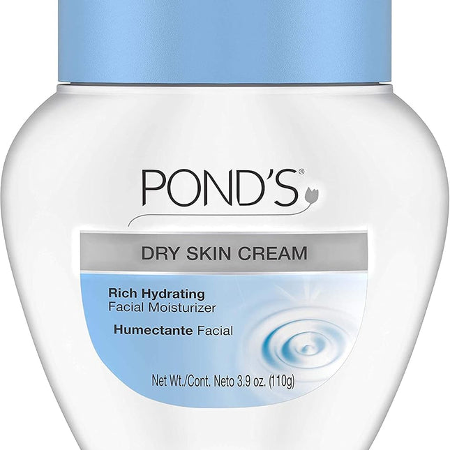 Pond's 10305211793046 Extra Rich Dry Skin Cream, Caring Classic, 10.1oz Volume