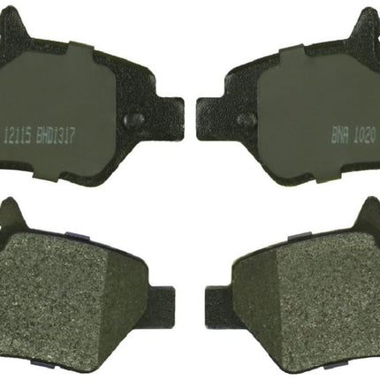BOSCH BHD1317 QuietCast Medium Duty Semi-Metallic Brake Pad Set- Compatible with Select Dodge Sprinter 2500/3500; Freightliner Sprinter 2500/3500; Mercedes-Benz Sprinter 2500/3500; REAR