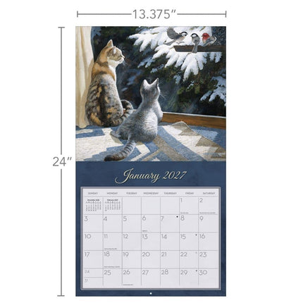 Love of Cats 2027 Wall Calendar by Persis Clayton Weirs