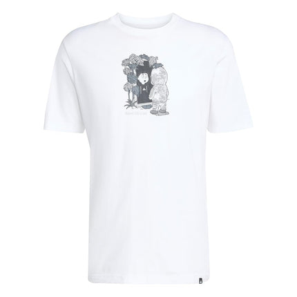 adidas Men's Camouflage Graphic T-Shirt, White/Explorer, XL Tall