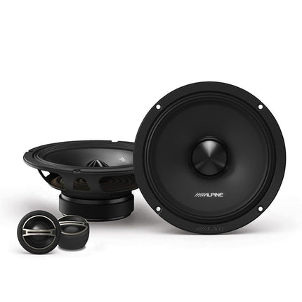 Alpine DM-65C-G 6.5" Component 2-Way Speaker Set, 