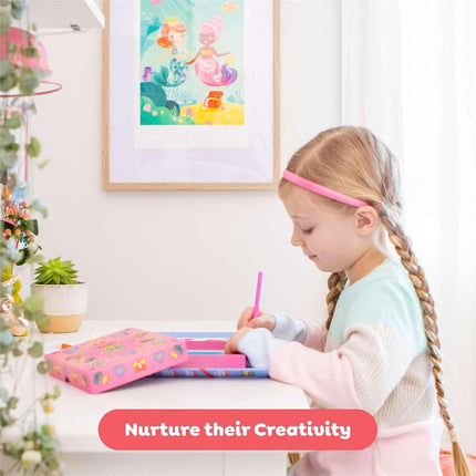 Tiger Tribe How to Draw Fantasy, 14 Piece Kids Drawing Set