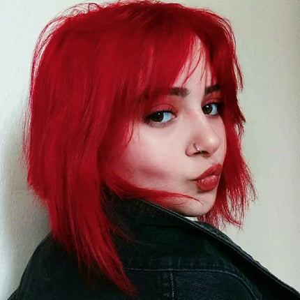 MANIC PANIC Classic Pillarbox Red Semi Permanent Hair Color - True Red Hair Dye for Women & Men That Lasts 4-6 Weeks - Vegan, Ammonia & Cruelty-Free - Create & Mix Custom Shades (4oz / 2pk)