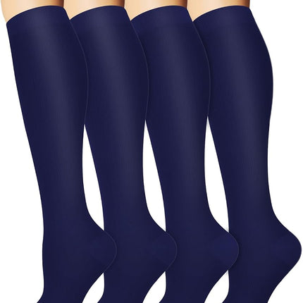 Sooverki Compression Socks for Women and Men Circulation (3/4 Pairs) is Best Support for Running Athletic Cycling Hiking