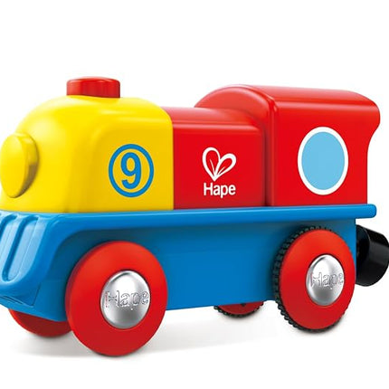 Hape Brave Little Engine | Button-Operated Multi-C