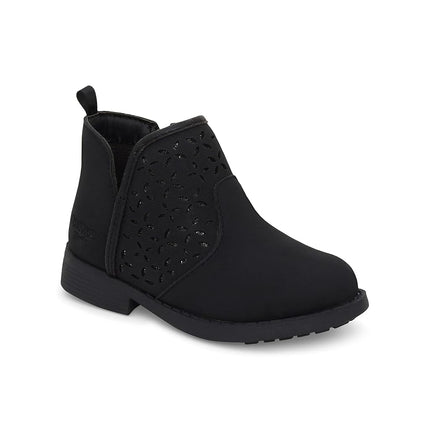 OshKosh B'Gosh Girl's Estell Ankle Boot, Black, 10 Toddler