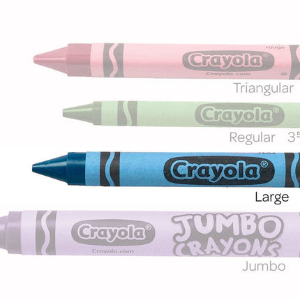 Crayola Ultra Clean Washable Large Crayons, Bulk School Supplies, 12 Packs of 16 Count