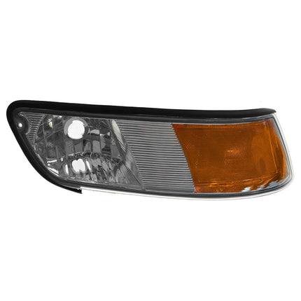 TRQ Right Corner Light Passenger Side Compatible with 98-02 Mercury Grand Marquis FO2551124