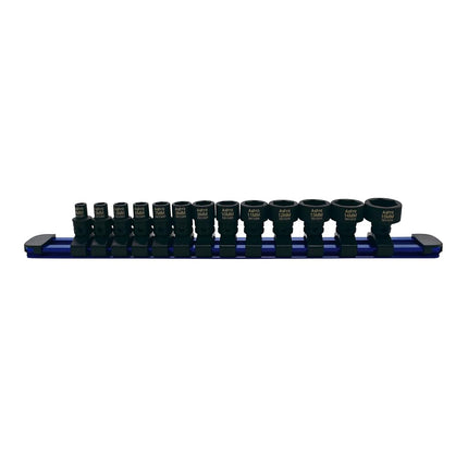 Astro Tools 78113 13-Piece 1/4" Drive Low Profile 