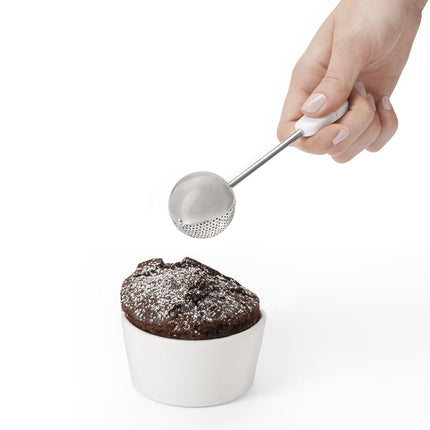 OXO 1114500 Good Grips Baker’s Dusting Wand for Sugar, Flour and Spices, Stainless Steel