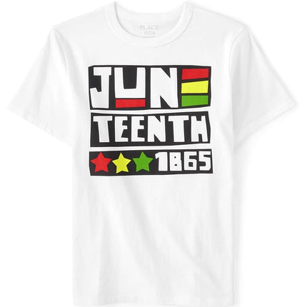 The Children's Place Camiseta Gráfica de Manga Corta para Bebé y Niño Pequeño, Juneteenth, Extrachico