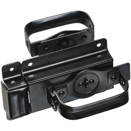 National Hardware N101-576 3/4" Swing Door Bolt Black