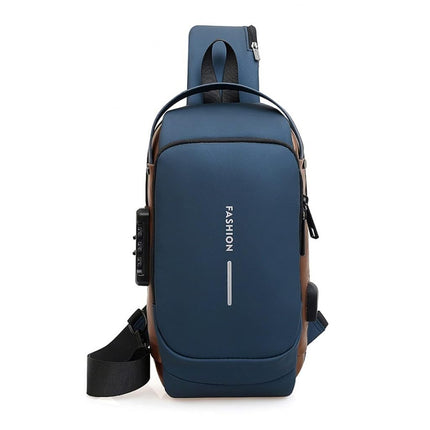 FANDARE Anti-Theft Sling Bag Business Men Bag Ches