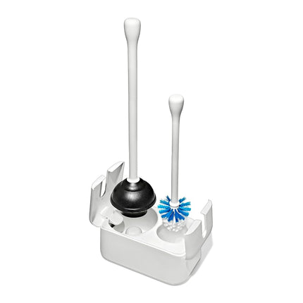 Set de escobilla y desatascador de inodoro Good Grips de OXO