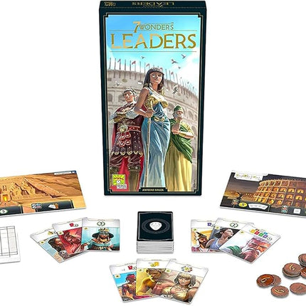 Repos Production - 7 Wonders 2nd Ed: Leaders Expansion - Board Game, One Colour