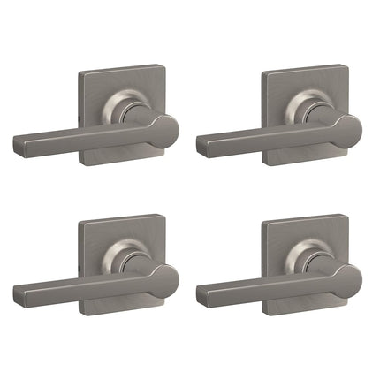 Lock Scout Straight Lever with Square Trim Dummy D