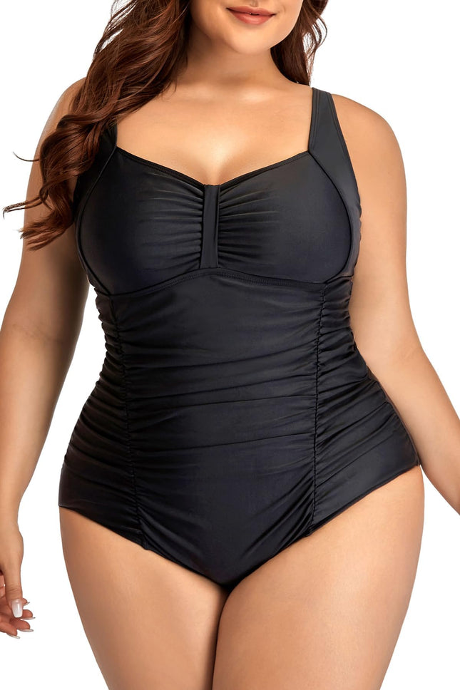Daci Women Plus Size One Piece Swimsuits - Tummy C