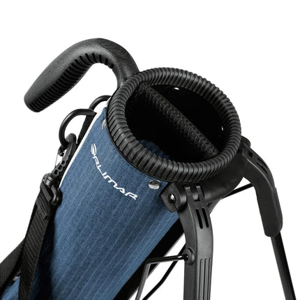 Orlimar Pitch 'n Putt Golf Lightweight Stand Carry Bag, Plaid Poly Steel Blue