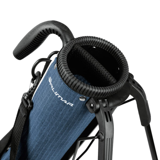 Orlimar Pitch 'n Putt Golf Lightweight Stand Carry Bag, Plaid Poly Steel Blue