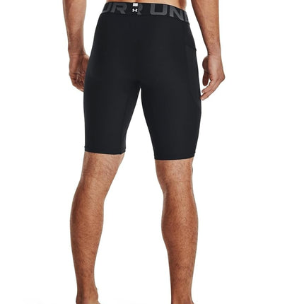 UA HG Armour LNG Shorts Black/White