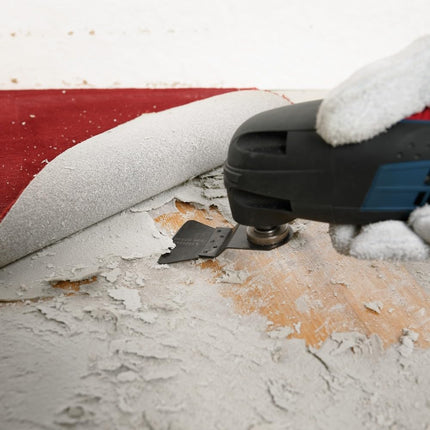 BOSCH OSL200RS 1-Piece 2 In. Starlock Oscillating Multi Tool Soft Materials High-Carbon Steel Rigid Scraper Blade for Removing Tough Sealants, Adhesives, Paint