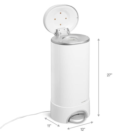 Munchkin UV Diaper Pail, Kills Odor-Causing Bacteria with Each Use