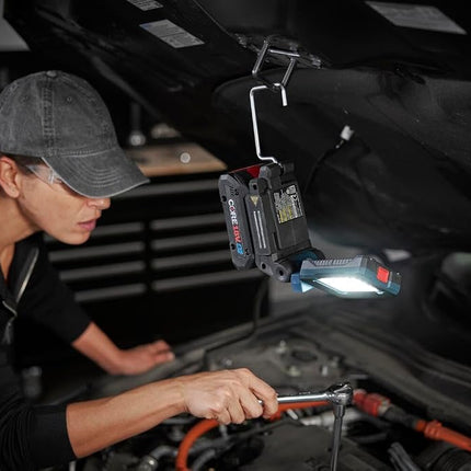 Bosch GLI18V-800N 18V Multidirectional, Portable LED Worklight with Mounting Magnet and Hanging Hook (Bare Tool)