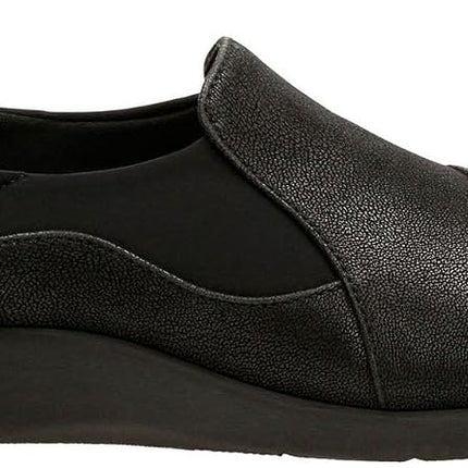 Clarks Womens Sillian Paz, Black, 11 Wide