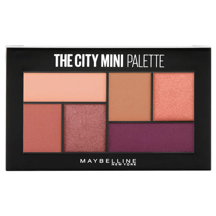 MAYBELLINE - City Mini Eyeshadow Palette Blushed Avenue - 0.14 oz (4 g)