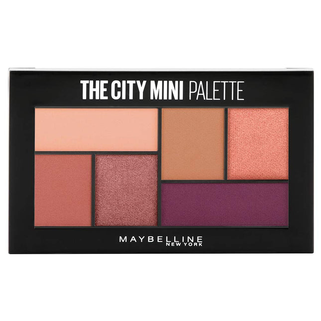 MAYBELLINE - City Mini Eyeshadow Palette Blushed Avenue - 0.14 oz (4 g)