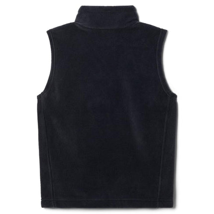 Columbia Boys' Steens Mountain Fleece Vest, Black, X-Small