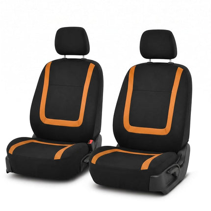 FH Group Car Seat Covers Front Set in Cloth -Car S