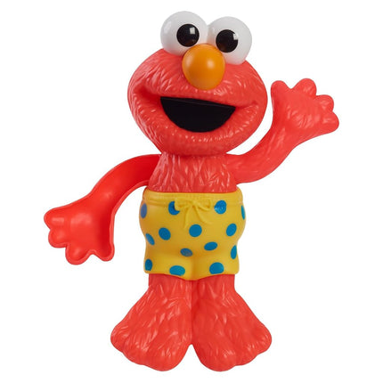 Bain et Jouet de Piscine Elmo à Remonter de 17,8 cm Sesame Street Swim and Splash, Jouets pour Enfants à Partir de 2 Ans par Just Play