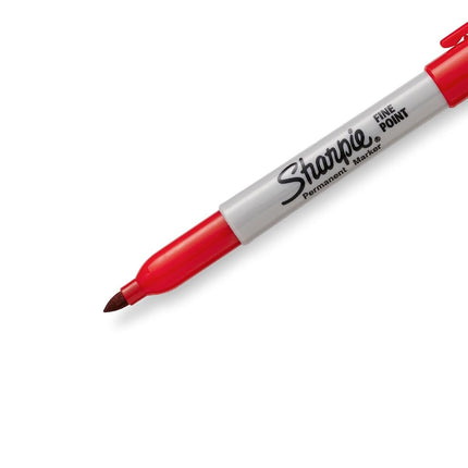Sharpie Color Burst Permanent Markers, Fine Point, Red