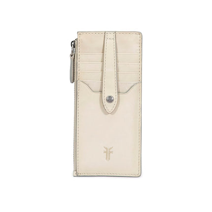 FRYE Women's Melissa Snap Card Wallet, Oat, One Size
