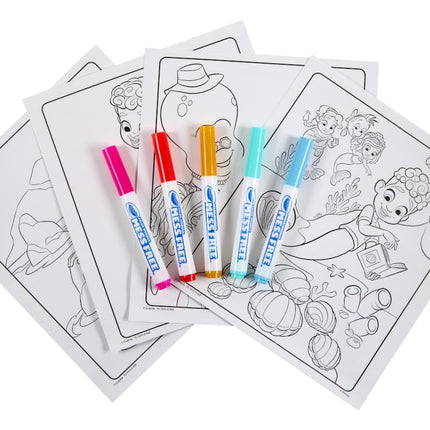 Crayola Color Wonder Disney Junior Ariel Mess Free Coloring Pages, Gift for Toddlers, Age 3, 4, 5, 6